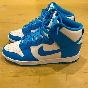 Dunk high laser blue